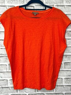 🧡|•LILLA P•| Orange Short Sleeve Top Size Medium